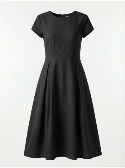 Льняное платье 