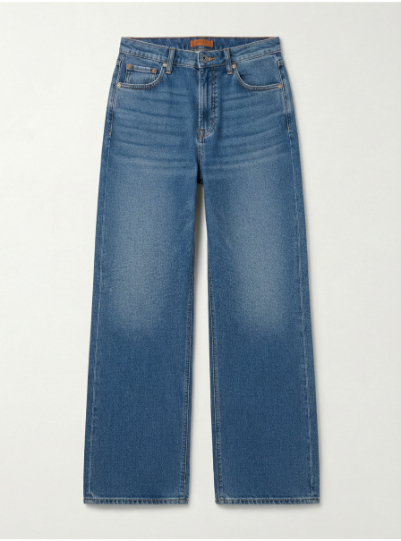 Широкие джинсы 