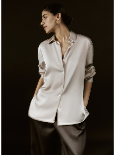 Сатиновая блузка