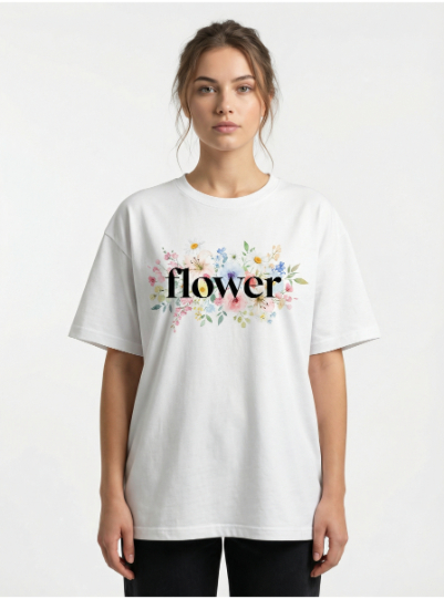 Футболка с принтом